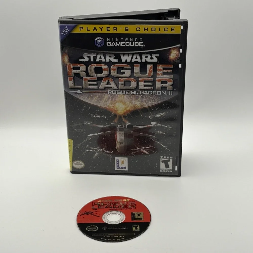 LucasArts Nintendo GameCube Star Wars Rogue Leader Rogue Squadron II